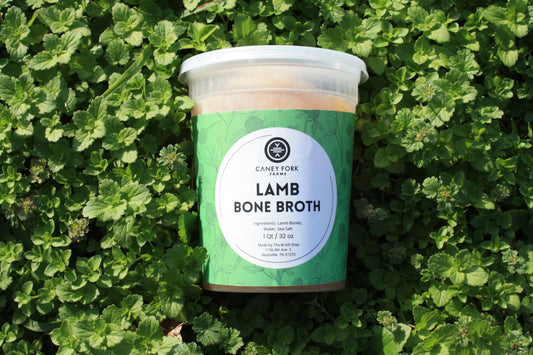 100% Grass-Fed Lamb Bone Broth